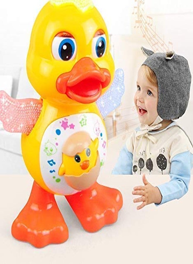 PULSBERY Baby Musical Toy Dancing Walking Yellow Duck Baby Toy with Music and LED Lights, Infant Light Up Toys, Activity Center for Toddlers - Image 5
